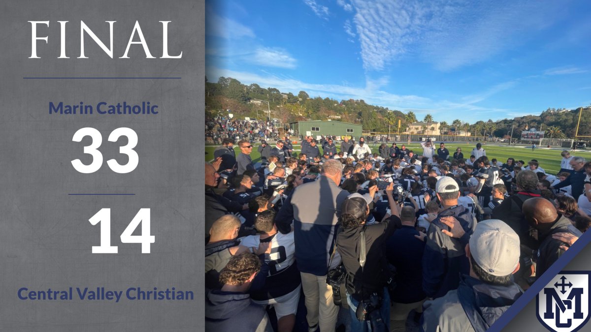 MCAthletics's tweet photo. The Wildcats are the first @CIFState Football Champions in Marin!
#MarinFootball
#MCAthletics #GoWildcats https://t.co/RxfLvKForA