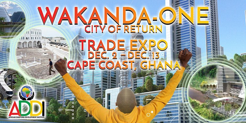 It’s the WAKANDA-ONE City of return. Join celebrate a historic moment which will be held in Cape Coast . Don’t miss out! @cehrorg #Ghyrate #Africa #Diaspora #Ghana #ThingsToDo #History #Explore