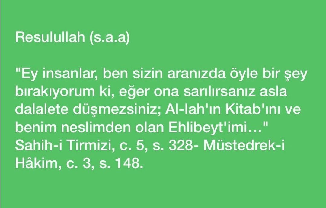 İki emanet bırakıldı.
Birinci emanete sahip çıktık evlerimizde baş köşeye astık!
————
Ehlibeyti ise bütün bütün unuttuk.
Velayeti emevilerin kara propagandası altında kaldığımız için tanıyamadık,bilemedik,göremedik.
———-
Neden delaletteyiz cevabı ortada.