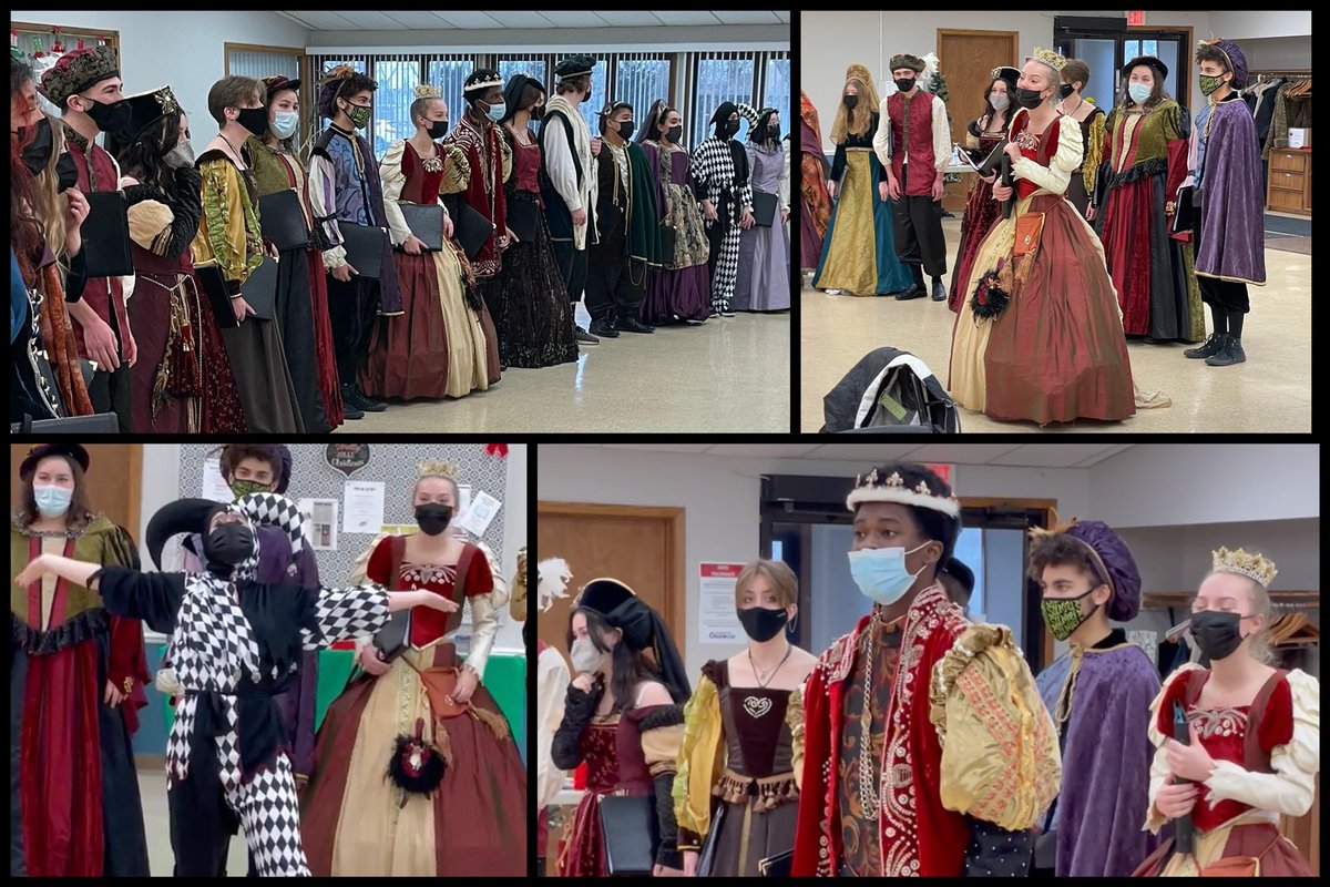 ExperienceOFHS's tweet photo. It’s #Madrigal weekend! Sat. & Sun. these talented students are presenting for your entertainment a show for which they have been practicing hard! AND, did you know you get a @nothingbundtcakes with your ticket? #TheBengalWay #offinearts #jester #madrigaldrama @ofhsdramatics https://t.co/pYMeM4nRZF