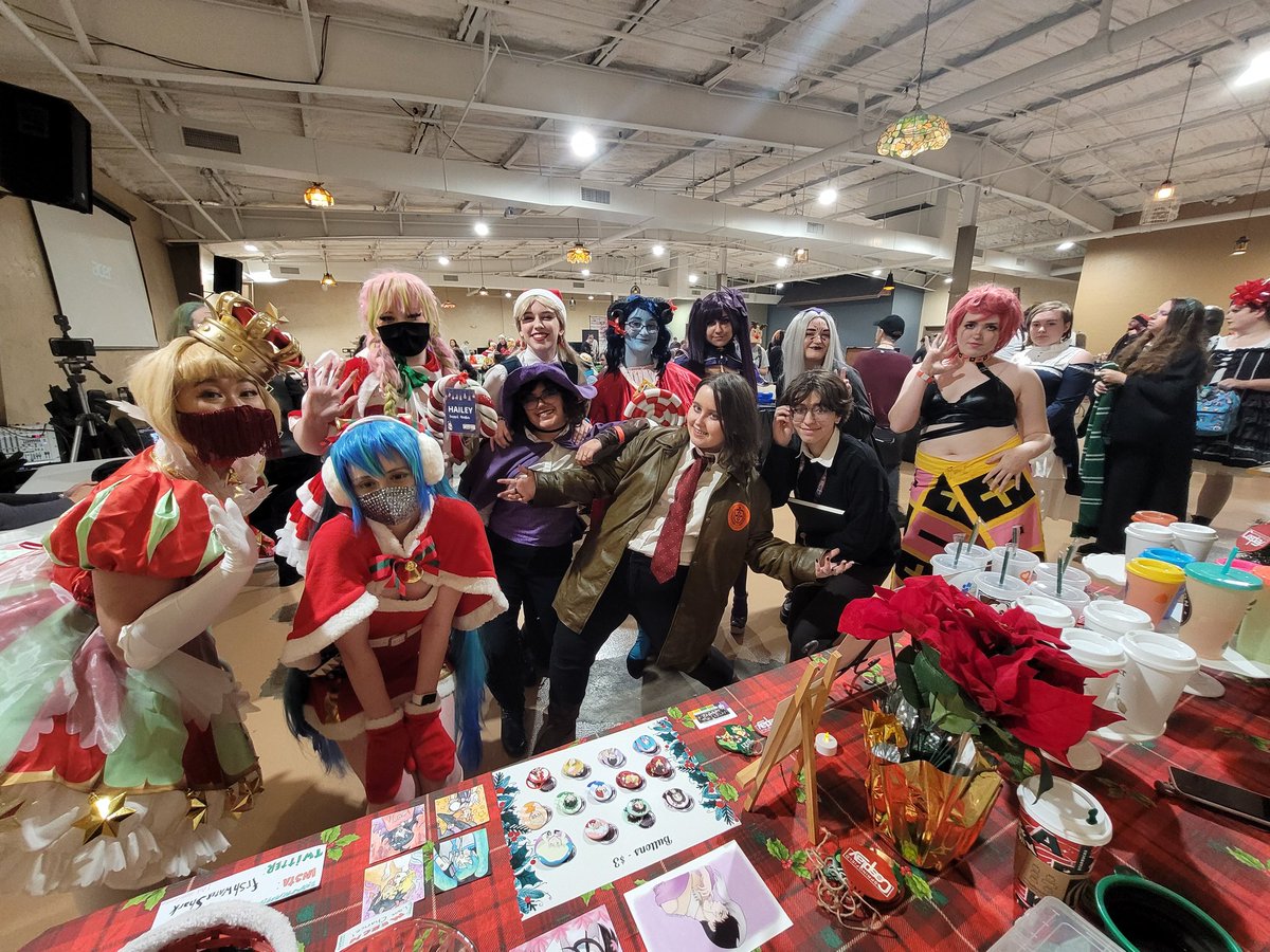 SGFcosplay's tweet photo. All the Cosplay Contestants at Geekmas 2021 did amazing! We had a blast! https://t.co/4rkIE4WCCD