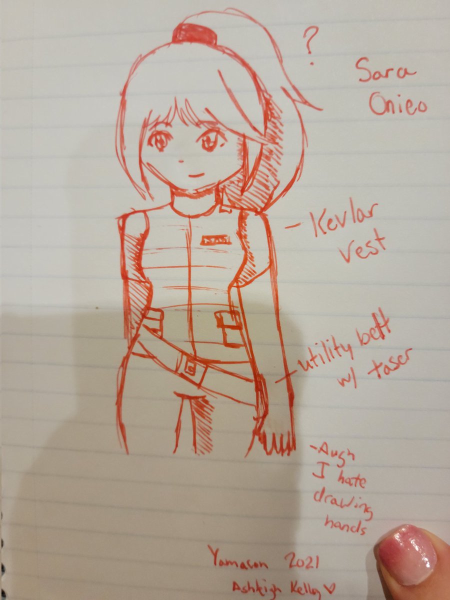 Just a quick drawing I did while waiting at Yamacon for friends