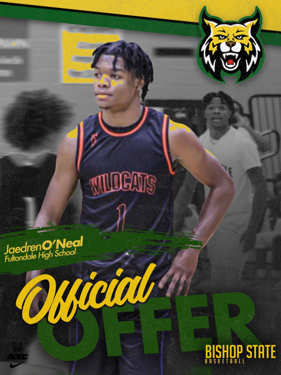 jaedren6's tweet photo. BLESSED TO RECEIVE AN OFFER FROM BISHOP STATE 💛@CoachK_251 @CoachEager https://t.co/eEXiVQhk9j