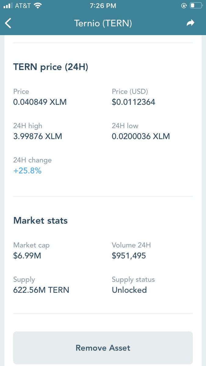 ICEXPERT1111's tweet photo. $TERN #TERNIO #XLM #LOBSTR ANOTHER $MOBI BEAST https://t.co/eAjFCtQJ8f