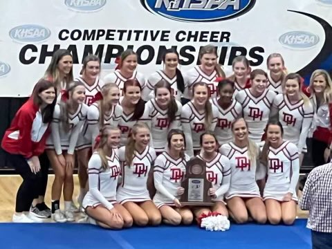 Congratulations to our Cheerleaders on their 4th place finish at the KHSAA State Championship.