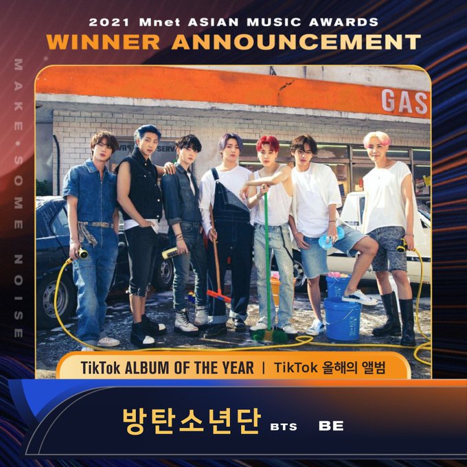 WORLDMUSICAWARD's tweet photo. #BTS makes history at tonight's #MAMAawards, winning 4 more #Daesangs for the 3rd consecutive year, bringing their grand total to 63 Daesangs, the most for any Artist of All Time๐ช๐ฐ๐ท๐๐๐๐โ๏ธ6โฃ3โฃ๐ฅ๐ฅ๐๐๐๐๐๐๐๐๐
https://t.co/voIKiI1GUN https://t.co/YtuD7KmG8o