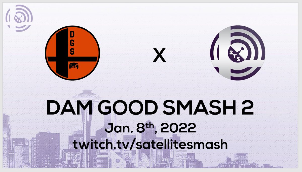 Our first tournament from Oregon.

Happy to announce that we’ll be dreaming @MCPOLO503’s Dam Good Smash 2 from Corvallis, OR on January 8th, 2022.

Check out the event page here: smash.gg/tournament/dam…