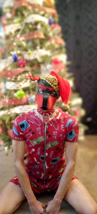 3 pic. Me vs da tree... ?? 
#gaypup #gaychristmas #gay #humanpet #petplay #puppyplaycommunity #puppyplay