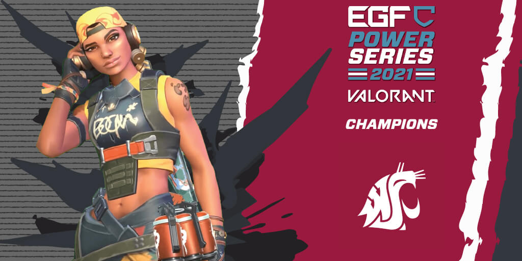 officialEGF's tweet image. Congratulations to our first ever EGFC Valorant Power Series Champion, @WSUEsports !

GGs to @EsportsatFSU and to all of the teams who competed over the last two weeks!