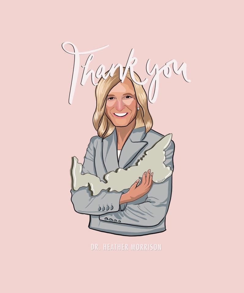 In light of today’s Incident I want to take a momentum thanks Dr Morrison for everything she and her team have done to keep the Island safe! Please share!
