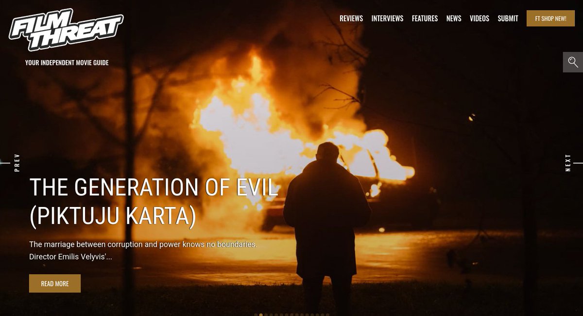 FilmThreat's tweet photo. “…Gintas finds himself being framed for the murder.” Alan Ng finds that The Generation Of Evil is going to ruin everyone's lives.
https://t.co/ofFSB4eXl7 #SupportIndieFilm #TheGenerationOfEvil #Thriller https://t.co/P7GuWerg94