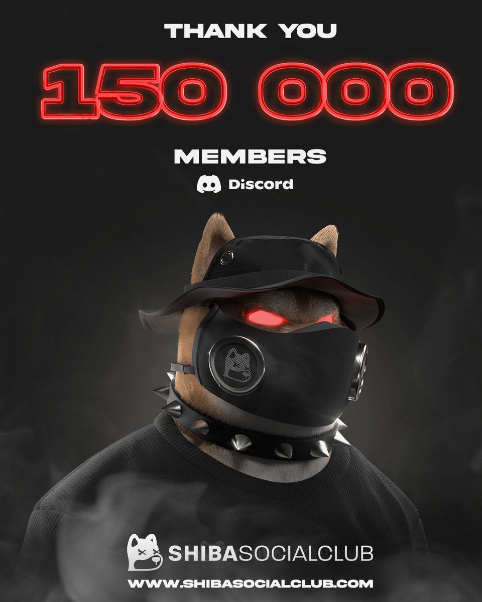 Shibaclubnft's tweet photo. Big milestone 🖤
RT if you'll be part of it 🔥 https://t.co/tliuNqrarI