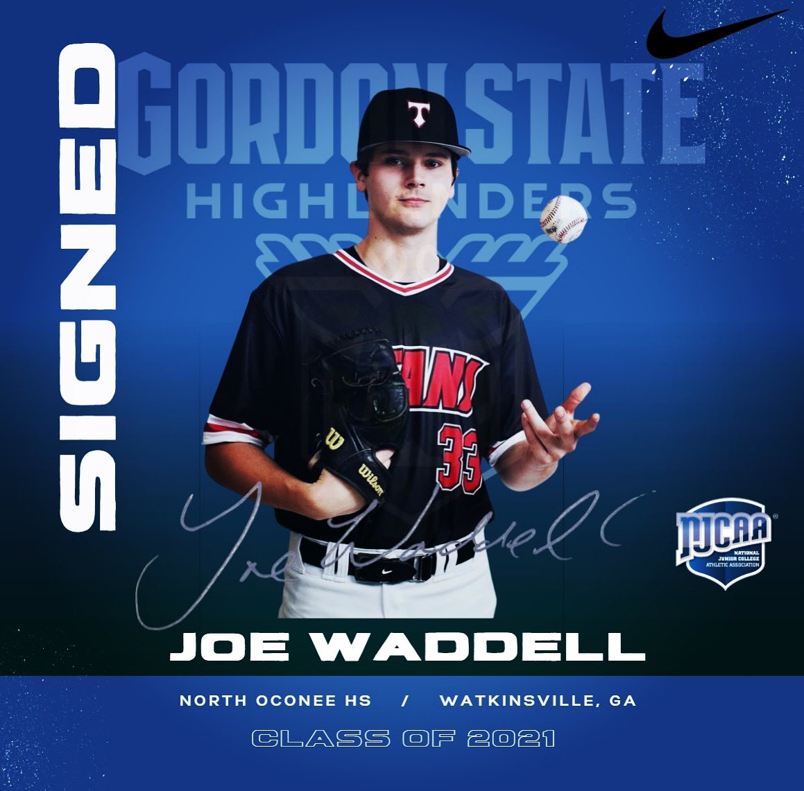GordonStateBSB's tweet photo. Welcome @Joe_Waddell33 and his family to Lander Country for the spring of 2022.
#DeerSZN | #Racks⬆️ https://t.co/PSM8N0HhYj
