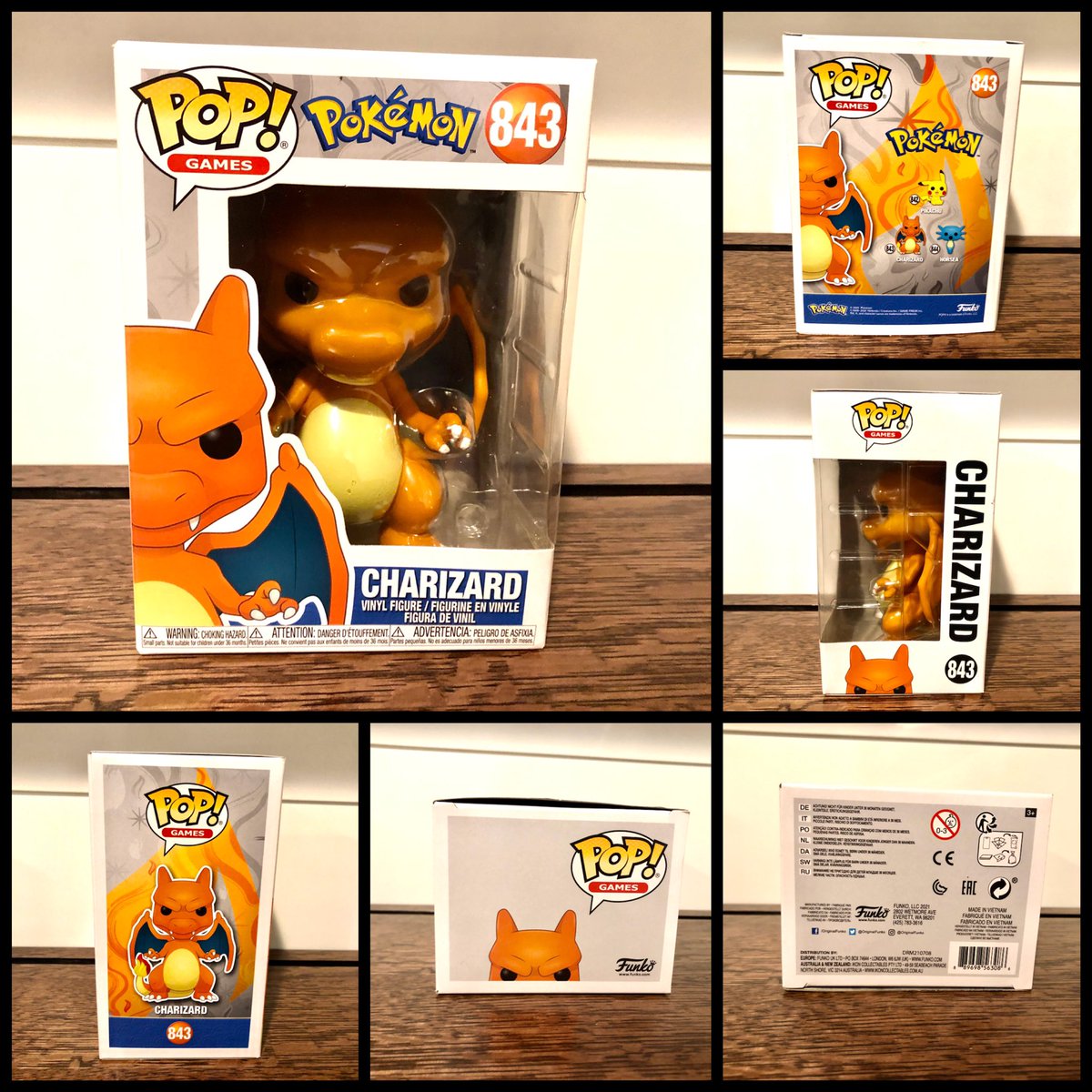 wildfortoys's tweet photo. https://t.co/oT04fTebIN delivery 📦 🎯🚚! “Funko Pop! Animation - Pokemon: Charizard #843” figure! #Funko #OriginalFunko  #Pokemon #Charizard   #PokemonGoRai #WildForToys https://t.co/jKCc2KFCXK