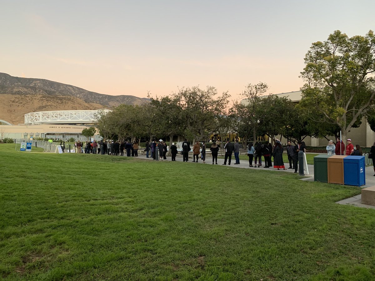 csusbcns's tweet photo. Our #CSUSBNaturalSciences βYotes are lining up and getting ready! Whoβs ready? πππ#CSUSBGrad20 #CSUSBGrad21 #CSUSB #WeDefineTheFuture #Coyote4Life https://t.co/L4TLkrkHNE