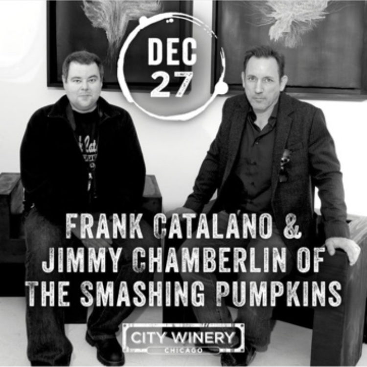 Frank Catalano (@catalanomusic) on Twitter photo Dec 27th, We will be throwing down at <a href="/CityWineryCHI/">City Winery Chicago</a> 😀 @catalanomusic <a href="/jccomplex/">Jimmy Chamberlin</a> #Chicago Dec 27th, We will be throwing down at <a href="/CityWineryCHI/">City Winery Chicago</a> 😀 @catalanomusic <a href="/jccomplex/">Jimmy Chamberlin</a> #Chicago