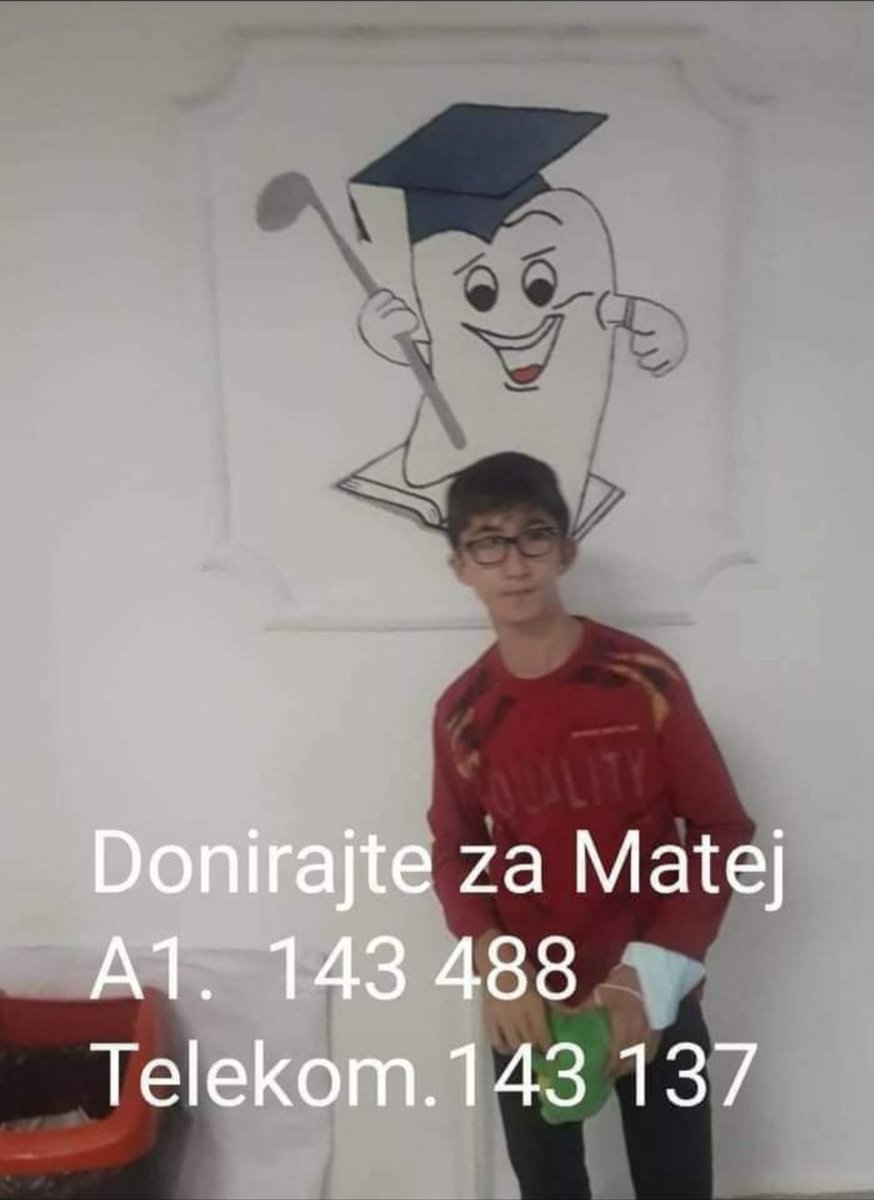 TL_Amazonka's tweet image. АПЕЛ: Споделете, да помогнеме на Матеј да има шанси да оди нормално и полесно.
Ова е втор обид да се соберат средства и да не пропушти терминот за операција во Србија. Досега се собрани Само 400е од потребните 6000е. доколку не сте во можност да донирате, споделете и тоа е помош.