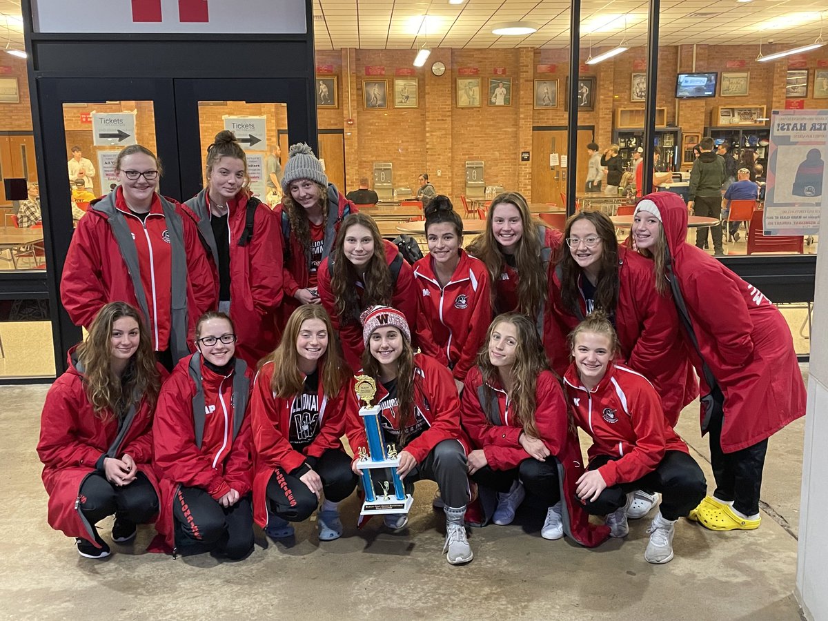 Girls Swim team wins first place at the Blue Jay Invitational, boys team took 2nd overall. Great way to start the season.