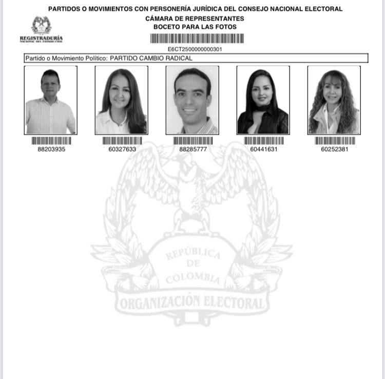PCambioRadical's tweet photo. #NteSantander ya tiene candidatos a la Cámara por el Partido Cambio Radical. La lista la preside el actual Representante @JAIROCRISTO, seguido de Eddy Cecilia Andrade, Juan Manuel Reyes, Shirley Hernández y Ludy Páez @PCambioRadical #SíLoHace https://t.co/e4JeY9Iud1