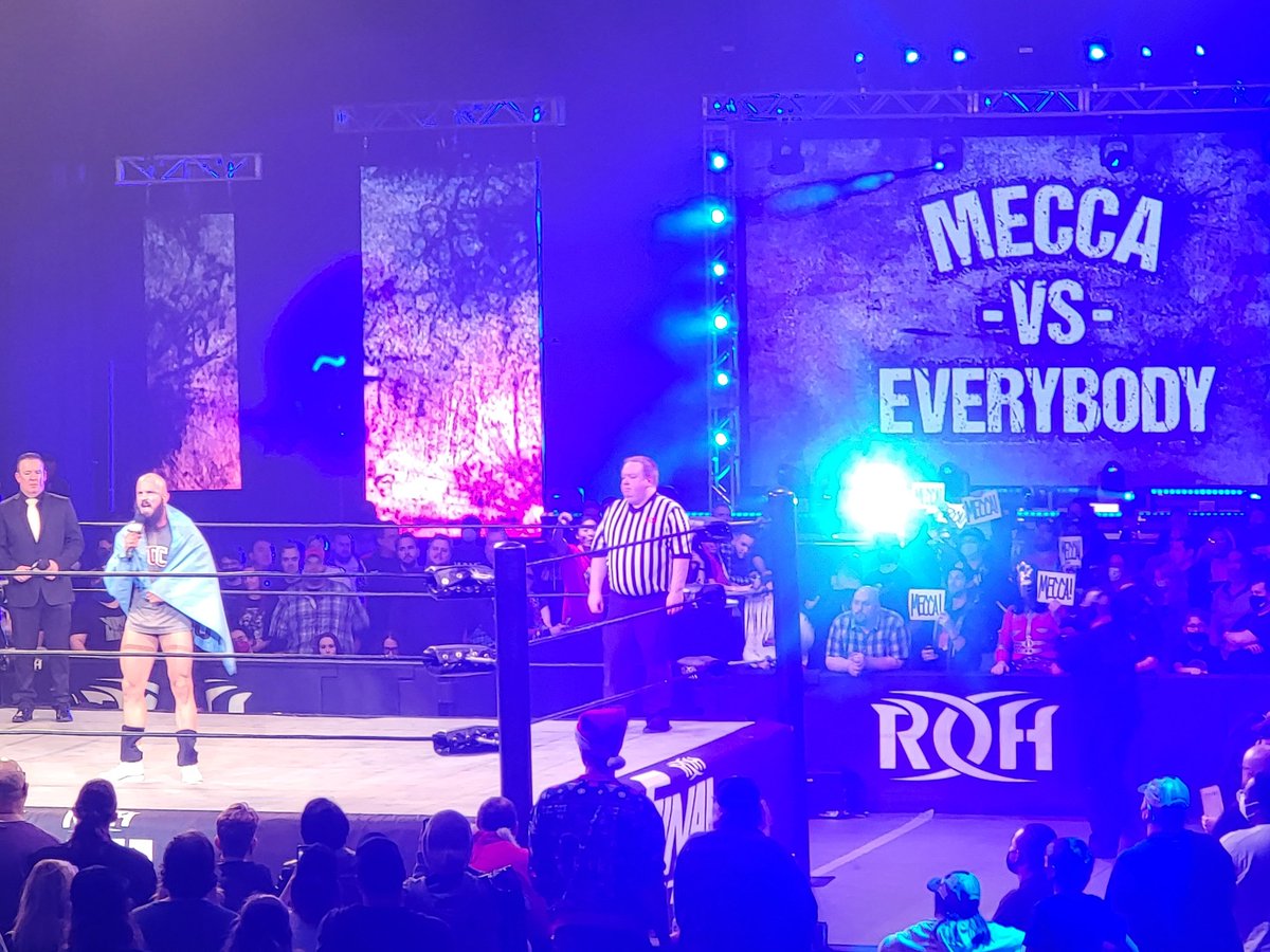 YoraNuff's tweet photo. The current @MCWWrestling champion going for MORE gold. This time in @ringofhonor . Consider me here for it. #MeccavsEverybody #FinalBattle #ROH #PureTitle https://t.co/PR8eJm4L4i