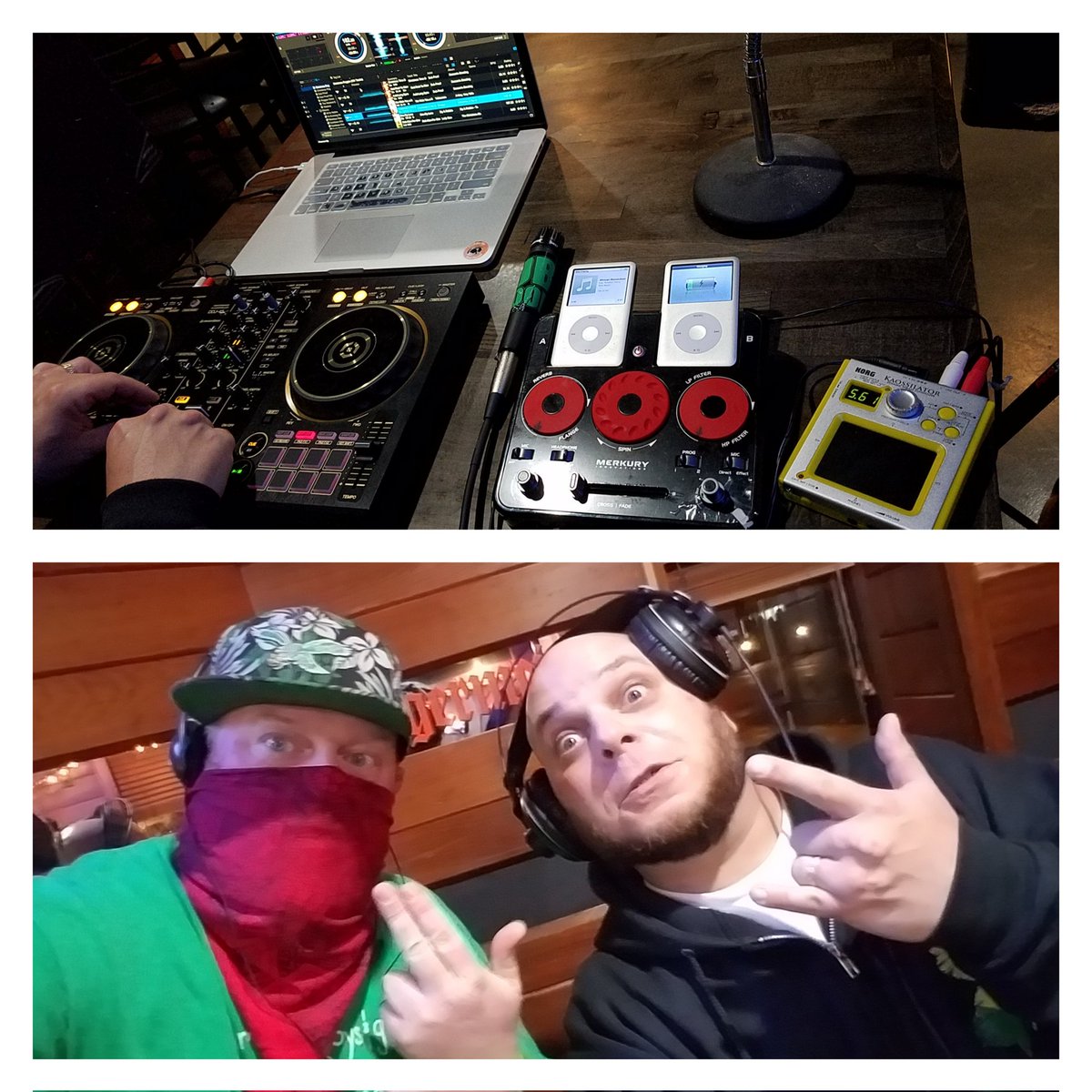 kennypdrumz's tweet photo. DJ @dubproof tag team back again heavyweight champion sound! #njdub #goodvibecrew https://t.co/h4HgTEEQC3