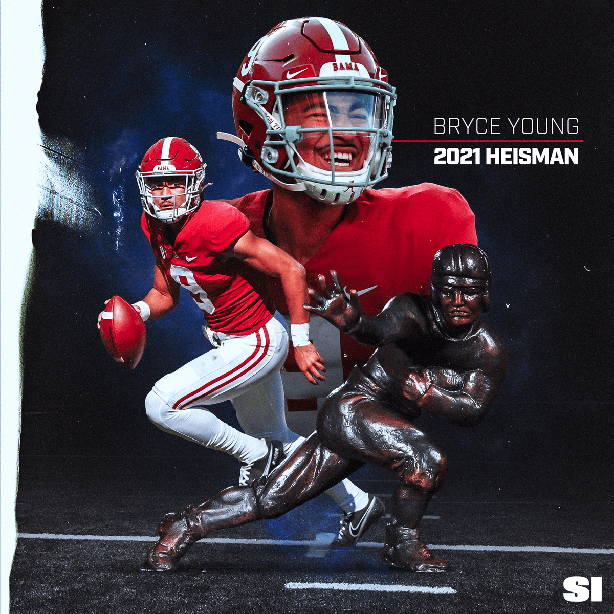 SInow's tweet photo. Alabama's Bryce Young is the 2021 Heisman Trophy winner! 🏆 https://t.co/Nw9a5uDSTo