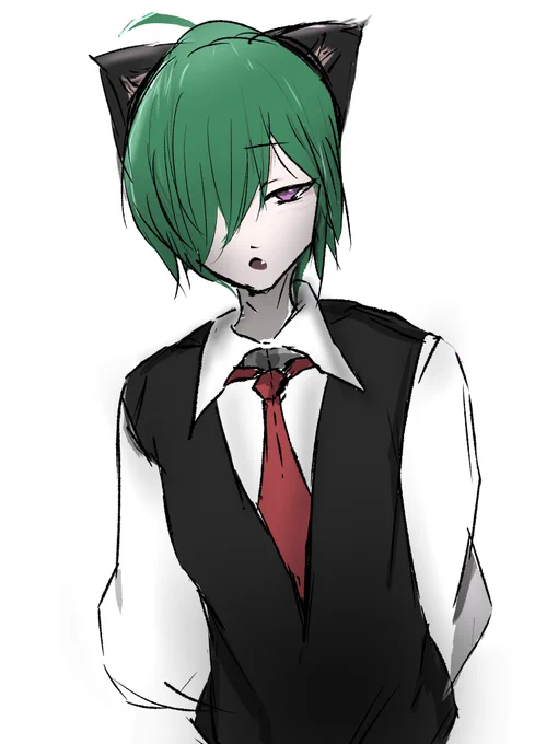 えーと・・・にゃあ。 