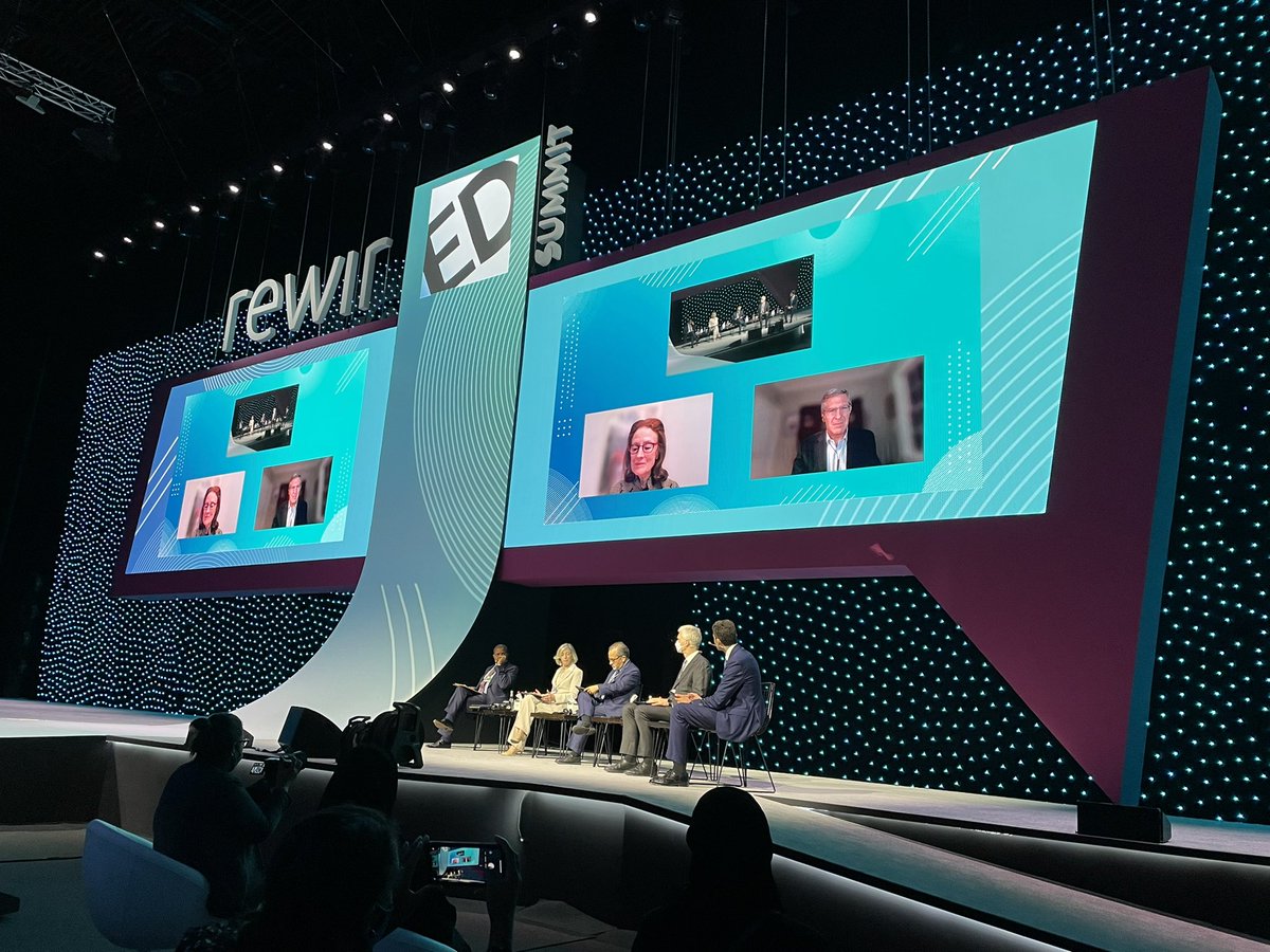 “Prior to the #COVID19 pandemic, #LearningPoverty - the share of 10-year-olds who cannot read a basic text - was already at 53%, but🆕 <a href="/WorldBank/">World Bank</a> <a href="/UNESCO/">UNESCO 🏛️ #Education #Sciences #Culture 🇺🇳</a> <a href="/UNICEF/">UNICEF</a> data shows a potential rise to 70%” highlighted <a href="/JaimeSaavedra22/">Jaime Saavedra</a> at #RewirEdSummit 

⏰It's time to #ReopenSchools!