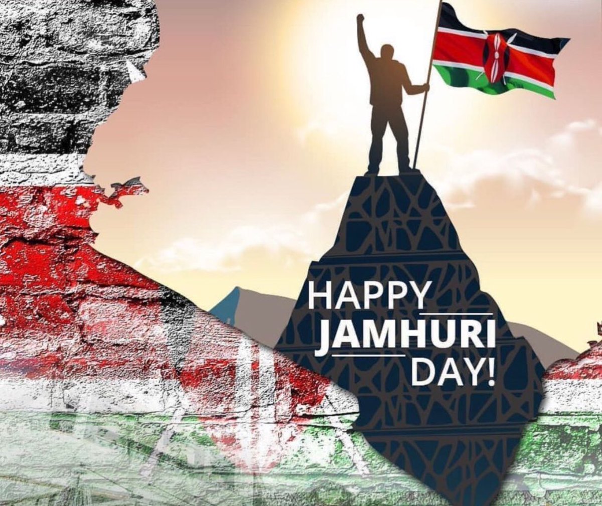LoftAwendo's tweet photo. Happy #JamhuriDay2021 to all Kenyans. As you celebrate with your dear ones, remember those who fought for our independence and celebrate those striving to be better versions. https://t.co/Yf1crY4M9i