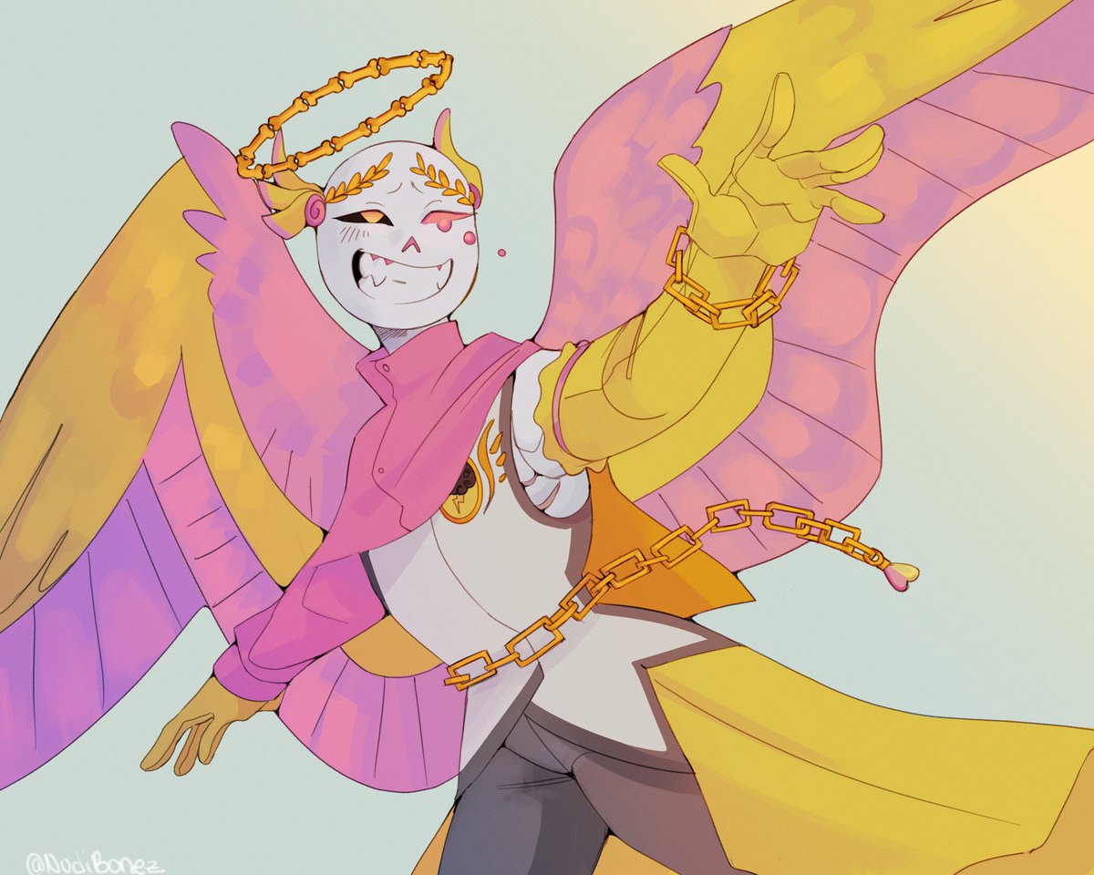 SunshinetheSans's tweet photo. Gorgous art of my OC Sunny from my AU Greektale by the wonderful @Bone_HoneyComb ! Please go commission them!! <3 Thank you Nudi! Sunny is open for asks btw~ 

#undertale #Greektale #sans #Sunny #Undertale_AU #undertail #Underverse #art #Commission #artist #fanart https://t.co/6SrTO2Wc22