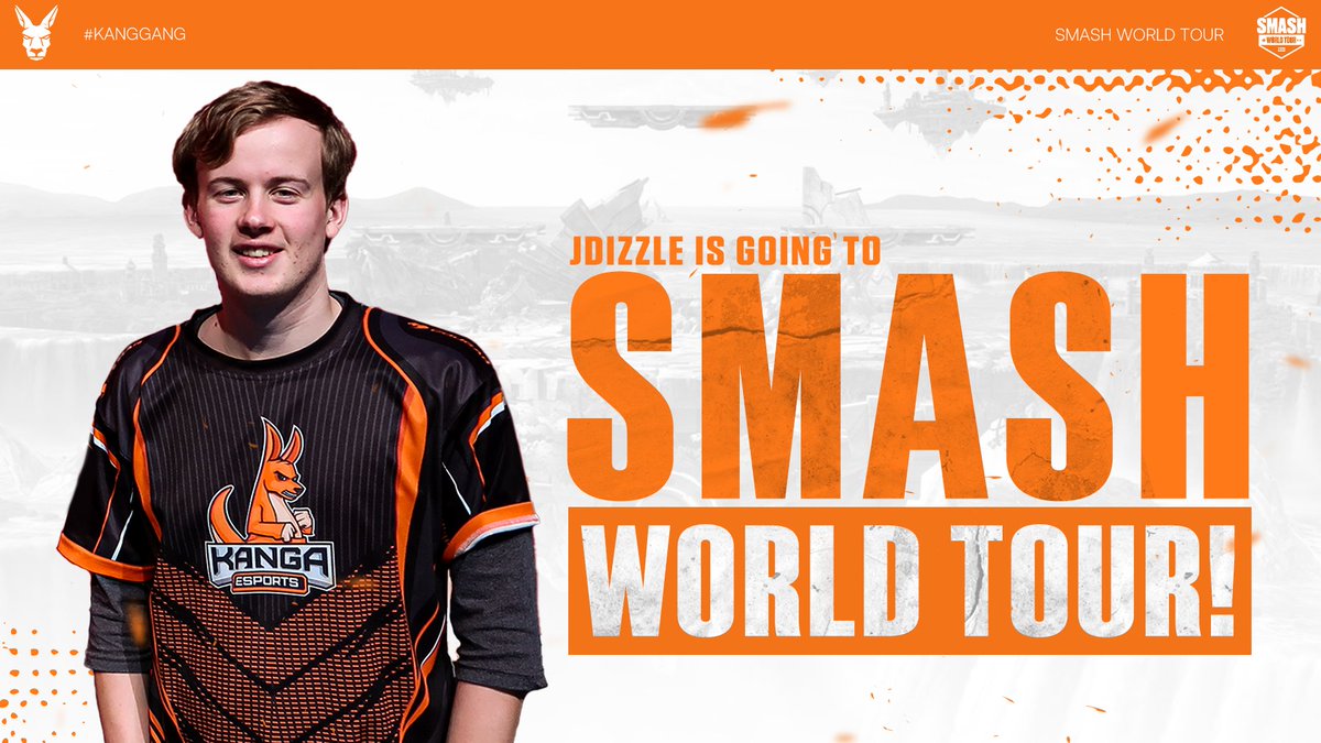 KangaEsports's tweet photo. Very soon, the king himself, @Jdizzle_203 is off to the U.S. to compete in @SmashWorldTour and put Oceania on the map! 🗺️

We're thrilled to have Jono be given the opportunity to represent the region abroad! ✈️

#KangGang | #SWT | #SmashWorldTour https://t.co/0L9S6afrBu
