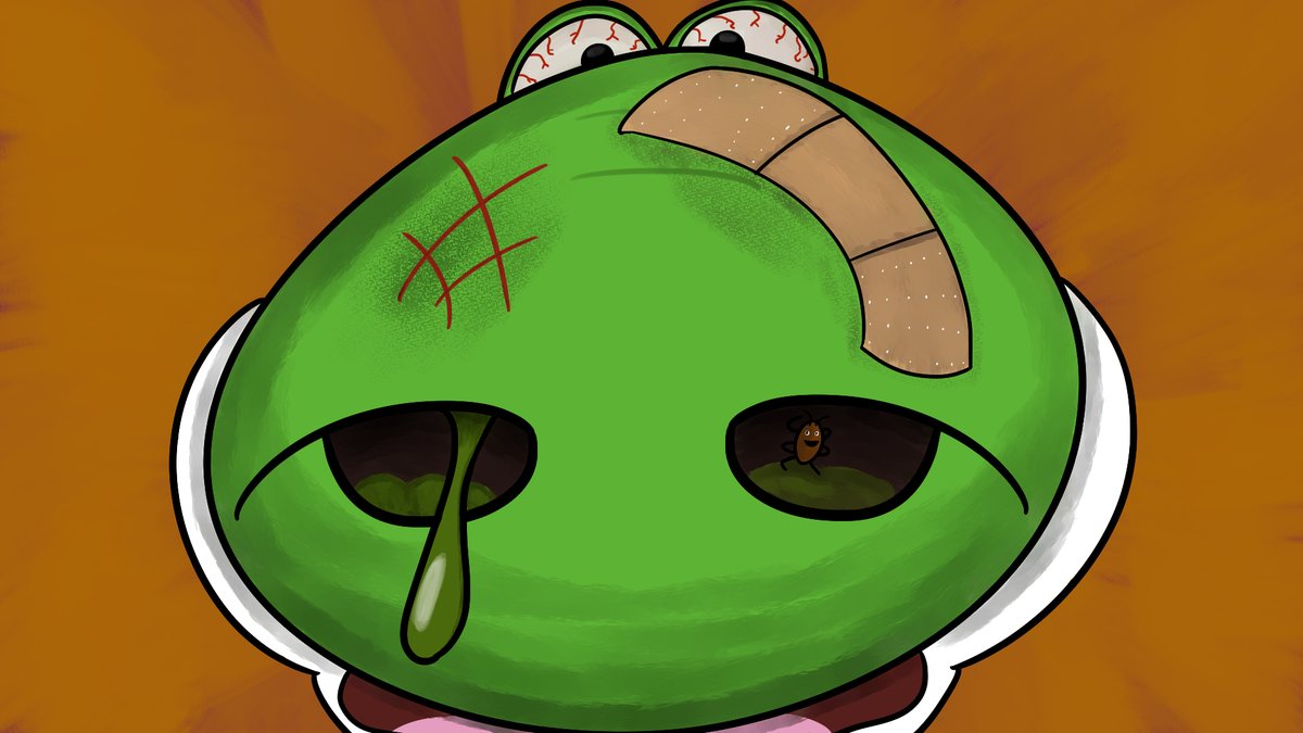 Treydemark_'s tweet image. I made this close-up shot for @LukeVaughnV5_'s YouTube series, "The Super Mario Super Series" back on July 1st.

I was given permission to finally share it, so uh here lol.