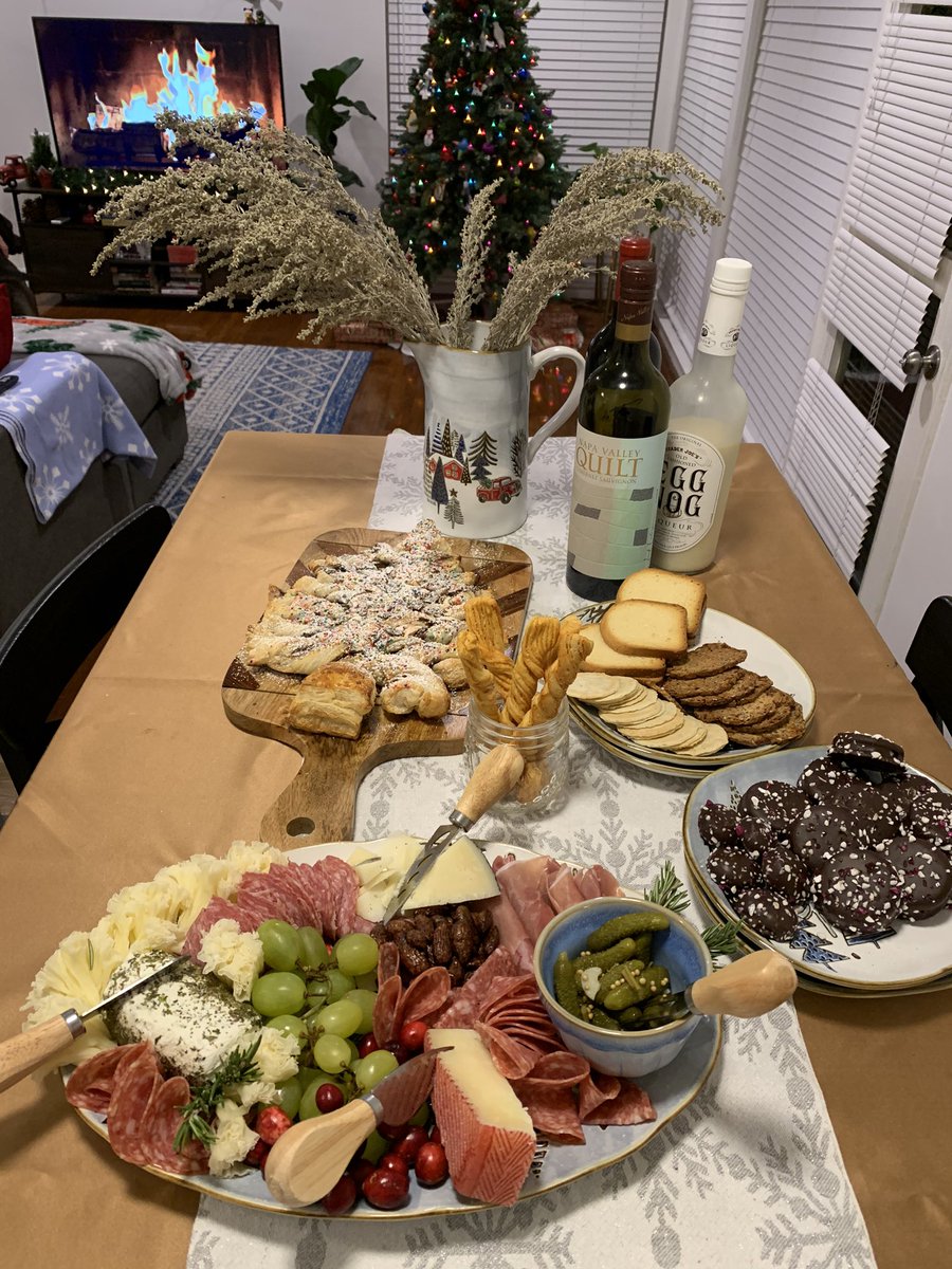 K_diazcortez's tweet photo. Took a break from #redistricting to map out cheeseboards. Those meats are not #contiguous &amp; those cheeses might have been #gerrymander https://t.co/AKBGjzPAGQ
