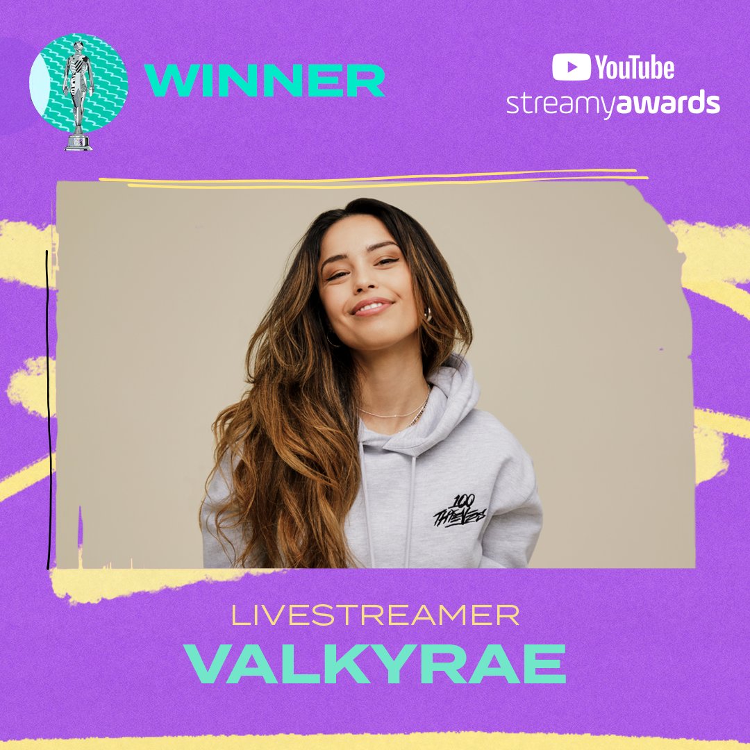 Streamy Awards on Twitter "the streamys award for Live Streamer goes