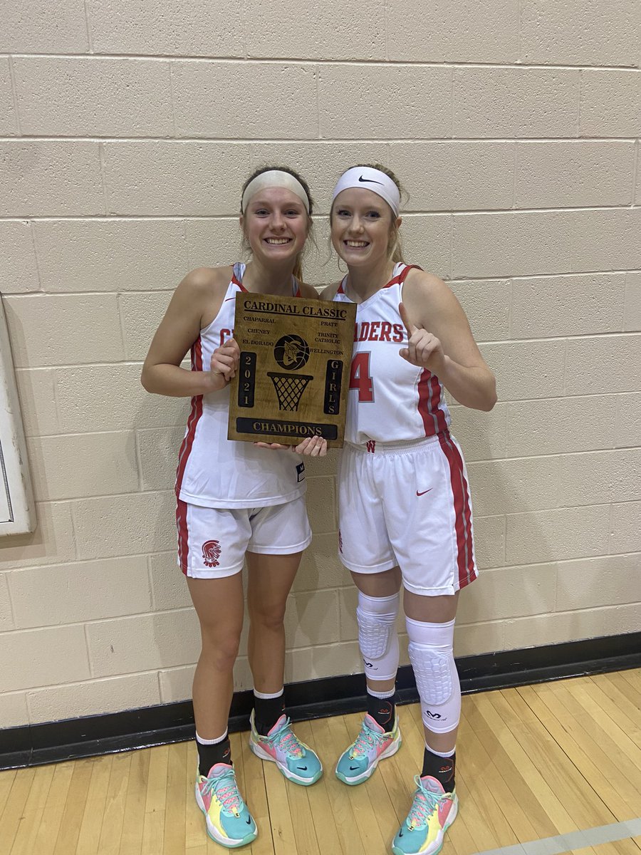 Proud of my girls. Cheney tournament champions! @alizeka14 @BrittanZeka