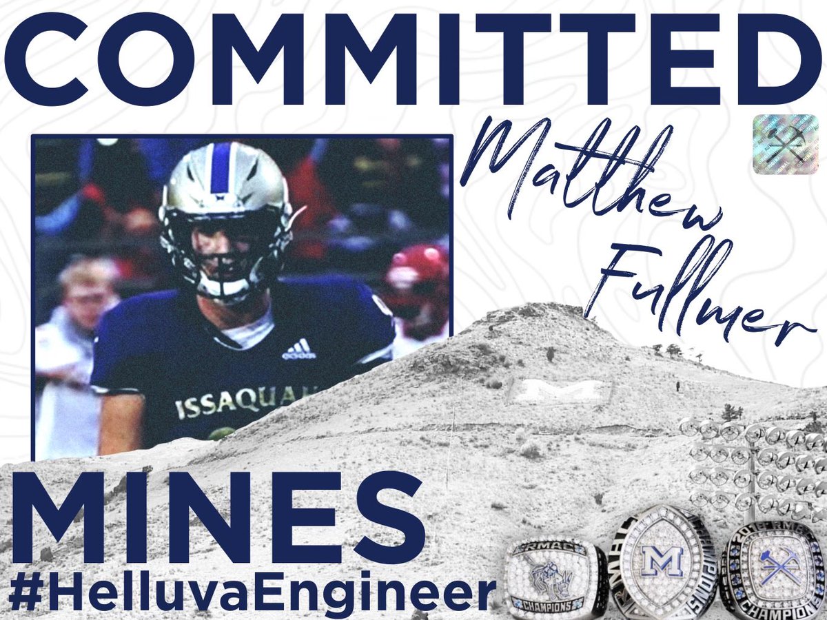 MatthewFullmer9's tweet photo. Committed⚒️ 

#HelluvaEngineer #eaglefamily
@issaquahfb @CoachDiedrick @greggbrandon1 @RylandSpencer https://t.co/7vvpwTIHe5