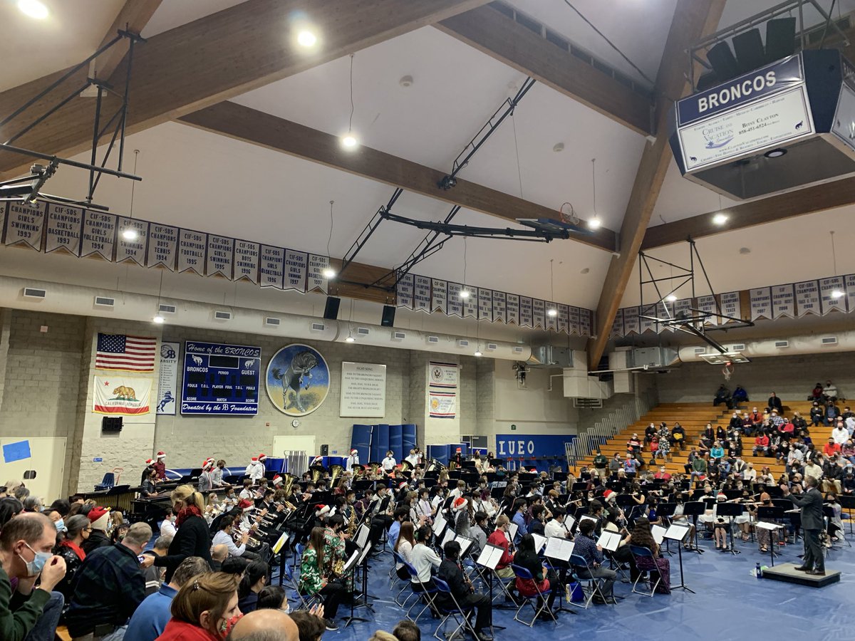 Joint BHMS and RBHS band concerts. A beautiful night for music! If you missed this one, come to our next band concert on Thursday! ❤️🐾🖤