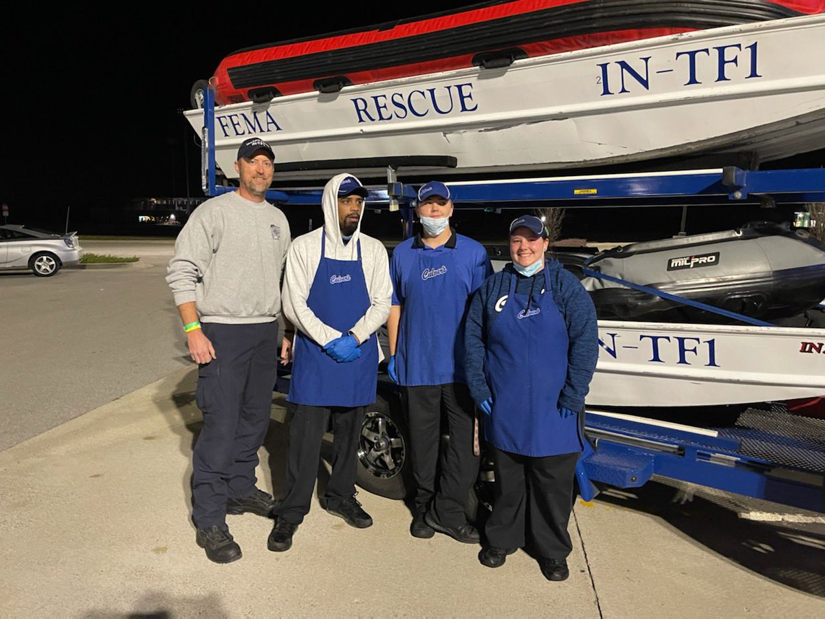 BIG 👏 to the crew from <a href="/culvers/">Culver's Restaurants</a> in Marion Illinois, for diverting from their normal routine, to take a food order over the phone, for 49 hungry #INTF1 members (they don’t normally take phone in orders) &amp; did it flawlessly! Hats off #Culvers for helping feed us &amp; back on the road