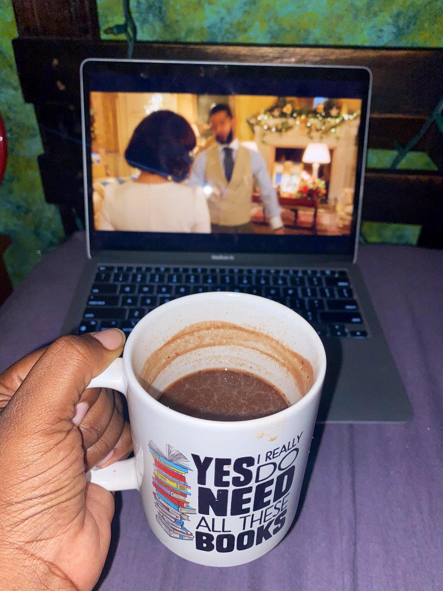 ToniGarrisonJM's tweet photo. Hot chocolate and corny Xmas movie season! 🥳🎄 #NetflixAndChill #PrincessSwitch3 
[can you tell how excited Michael is?] https://t.co/uw9sf0QmCD