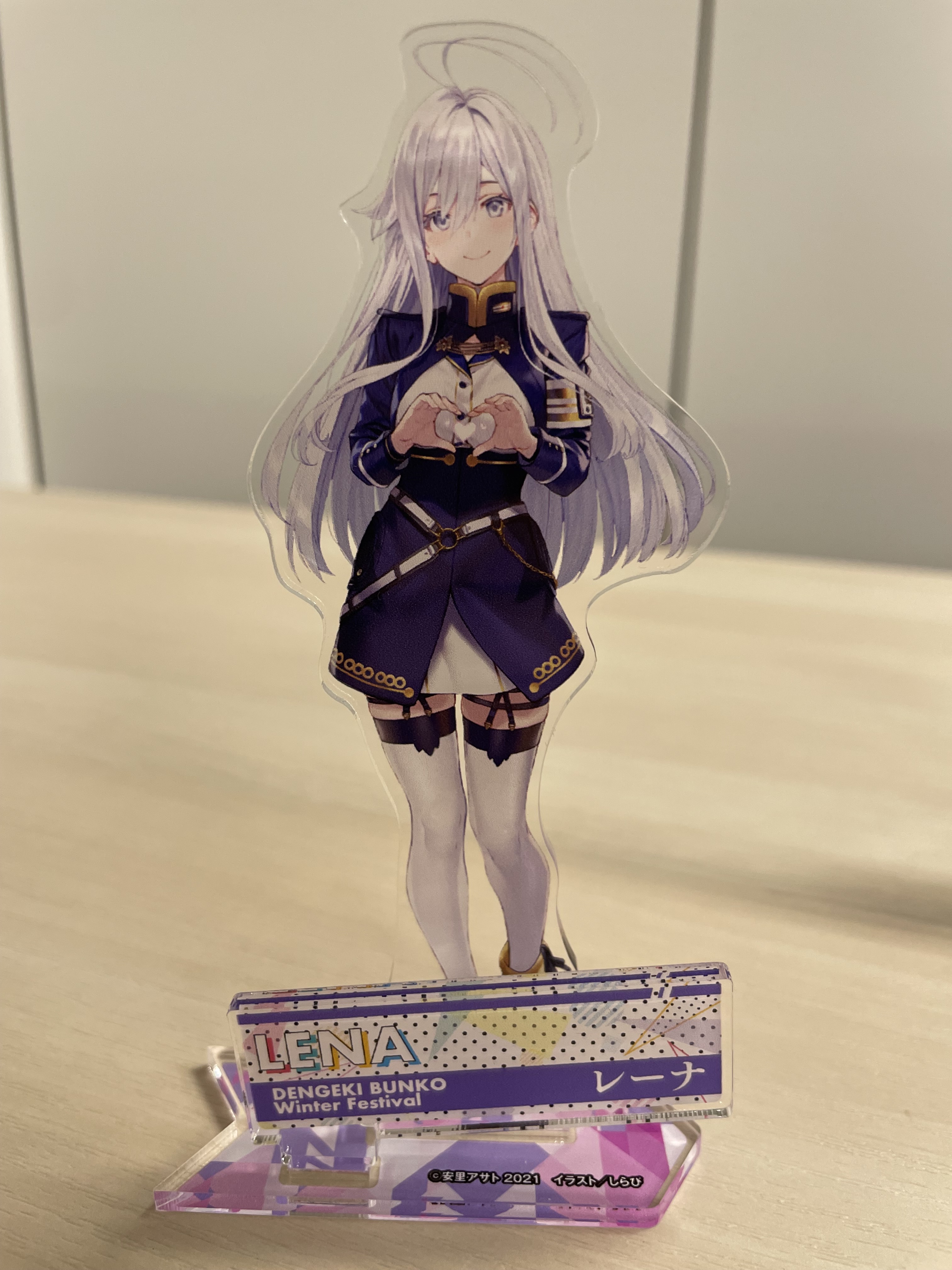 86 エイティシックス レーナ 電撃文庫 アクリルフィギュア しら