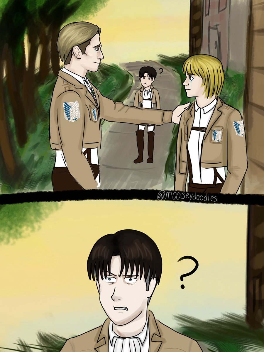 This was too accurate I had to draw it 
#aot #snk #arminarlert #ErwinSmith #AttackOnTitan