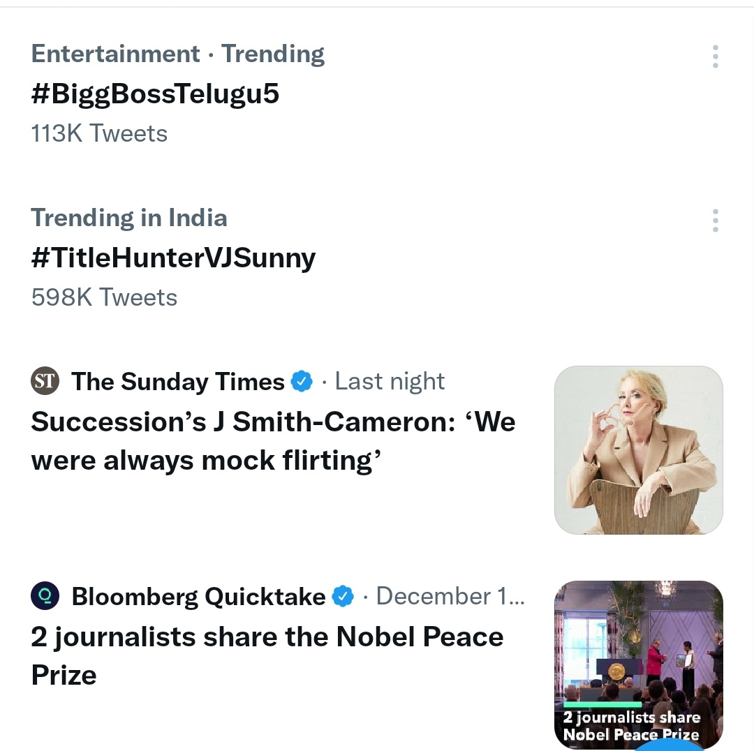 Vikrant1877's tweet photo. Trending Worldwide ✅✅
Trending Indiawide ✅✅
Leading in Biggest Unofficial Polls 🔥🔥🔥
#TitleHunterVJSunny #BiggBossTelugu5 https://t.co/taUd2Qmr0e