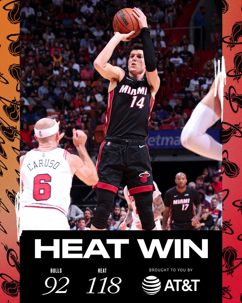 MiamiHEAT's tweet photo. That was fun 😁 https://t.co/kmI6UyTZ7L