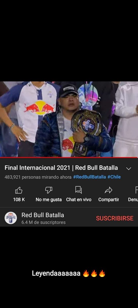 CubaAbanto's tweet photo. #RedBullBatalla 
Leyendaaaaa🔥🔥🔥👏👏 https://t.co/jM58pV1Jzq