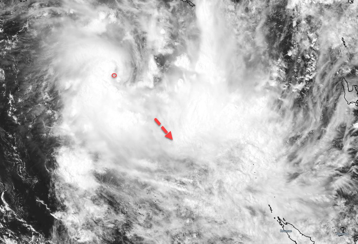 HaurakiGulfWx's tweet image. Tropical Cyclone Ruby has formed. #CycloneRuby #TCRuby

Category 1
Pressure 997 hPa
Winds 65 km/h
Wind Gusts 100 km/h
Location 14.5°S 157.5°E
Tracking SE at 23km/h
Tracking at haurakigulfweather.com/current-cyclon…