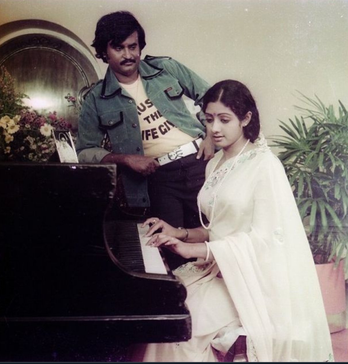 Upperstall on X Rajinikanth turns 71 today With Sridevi in the Tamil film Johnny 1980 https t IMtPxq8DFO X