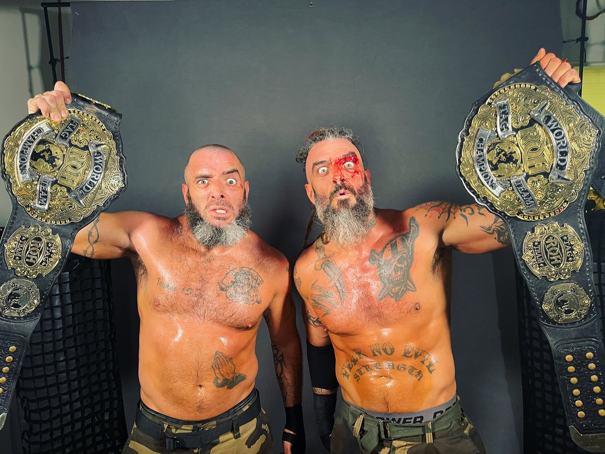 ringofhonor's tweet photo. 12X!! @SussexCoChicken @jaybriscoe84 #FINALBATTLE https://t.co/xZ3GOLRuNa
