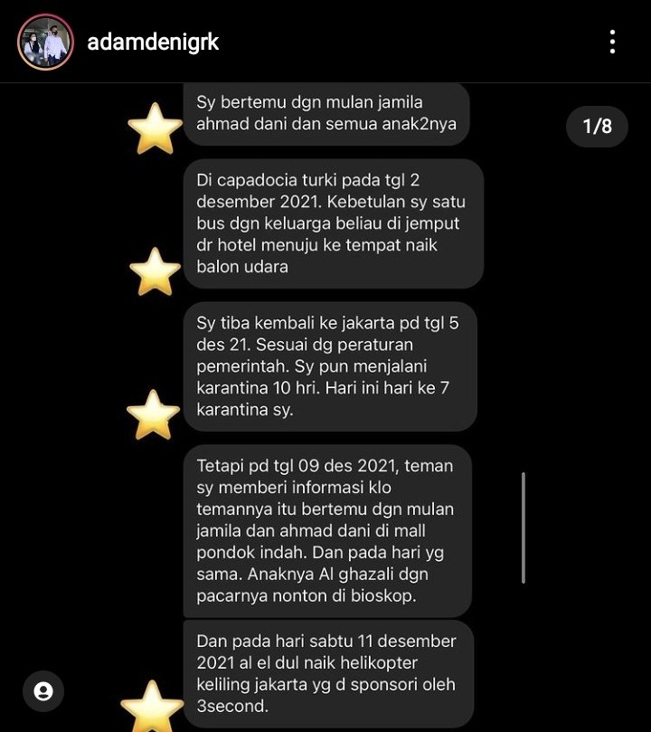 wakilgubernurKW's tweet photo. Apa Benar Ahmad Dani juga kabur?

Reposted from @ adamdenigrk ㅤㅤㅤㅤㅤㅤ
Siapin teh anget…
Kejadian Kabur Karantina Part 2?
ㅤㅤㅤㅤㅤㅤ
Mohon izin bertanya dengan etika saya yg sangat SOPAN, apakah laporan yang saya terima ini benar terjadi?
ㅤㅤㅤㅤㅤ https://t.co/TPbWjU4PPu