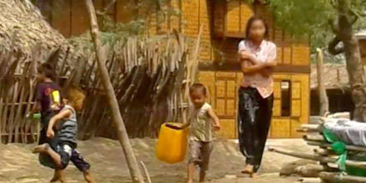 Yunaayunaa26's tweet photo. Locals from TaungBe &amp; LaeYae villages, Nyaung U Tsp are facing difficulties accessing to drinking water as SAC terrorists removed water pump motor which supply water from River last 10 days. #WarCrimesOfJunta #Dec12Coup  #WhatsHappeningInMyanmar https://t.co/EtBdHipRp1