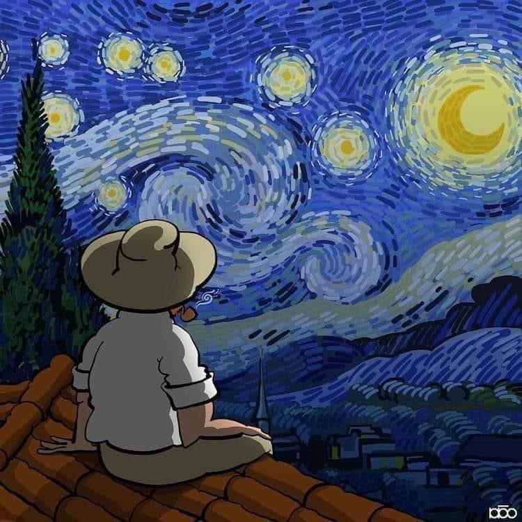 Arteymas_'s tweet photo. "Aunque a menudo estoy en las profundidades de la miseria, todavía hay calma, pura armonía y música dentro de mi".

•Vincent Van Gogh. https://t.co/Z5QiVra43Z